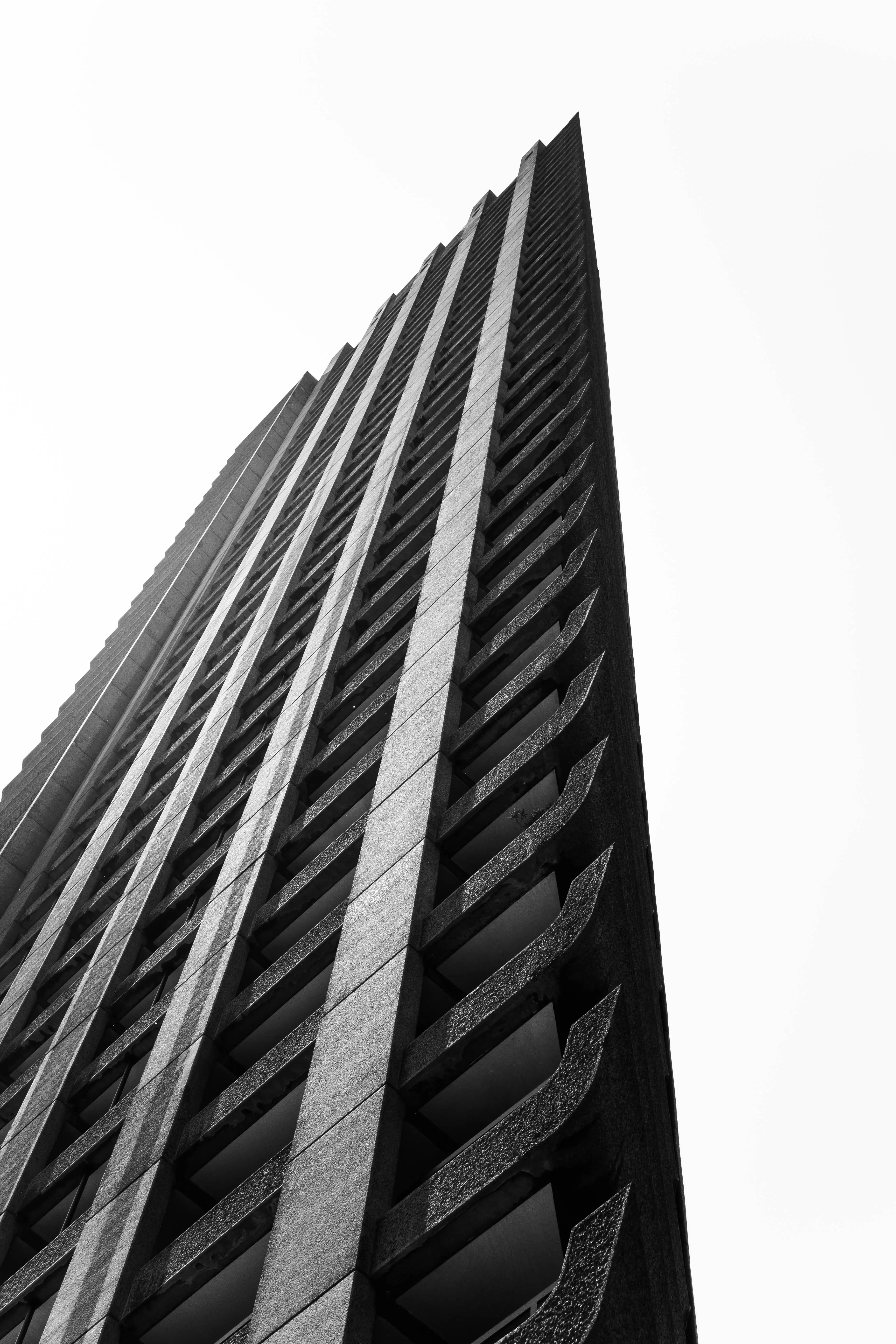 Architecture en noir et blanc